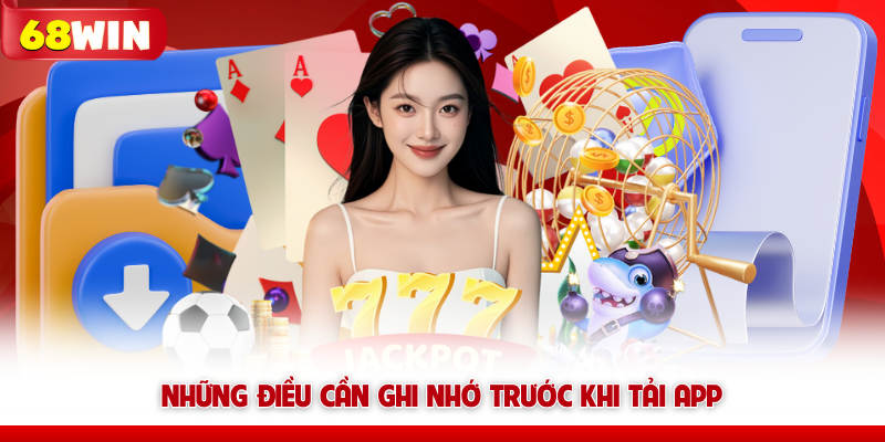 Tải App 68WIN – Cài Nhanh Không Giật Lag, Cược Mượt +70K 11 Những điều cần ghi nhớ trước khi tải app 68win